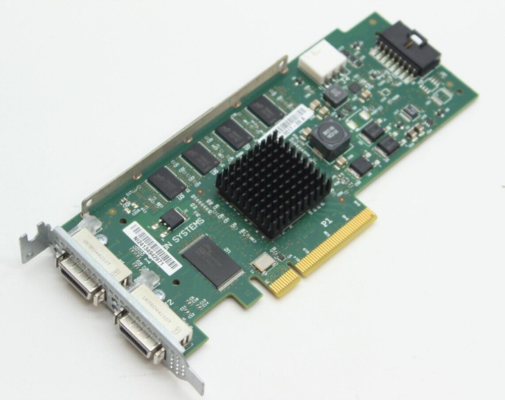 Сетевая карта 403-0090-01 415-0017-08 EMC Isilon Dual Port PCI-E INFINIBAND Adapter — фото 1