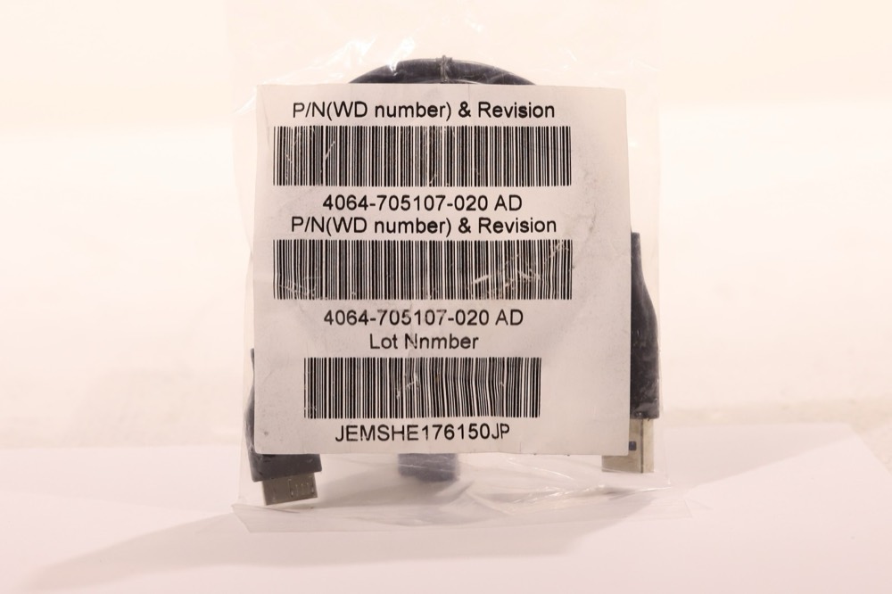 Кабель Western Digital USB 3.0 Micro-B Cable Compatible W/USB 2.0 P/N: 4064-705107-020 — фото 3