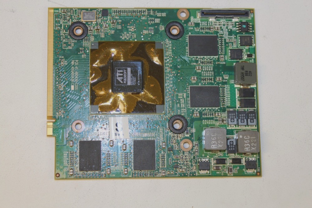 Плата 40GAB0439-C40S Dell Alienware M17x R1 ATI Radeon HD3870 512MB Slave Video Card — фото 1