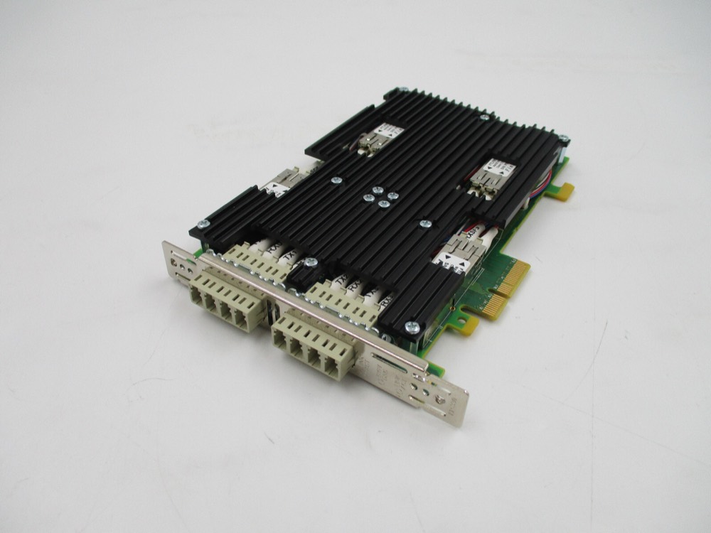 Плата Riverbed Four-Port SX Multimode Fiber Gigabit Ethernet Card P/N: 410-00045-01 — фото 1