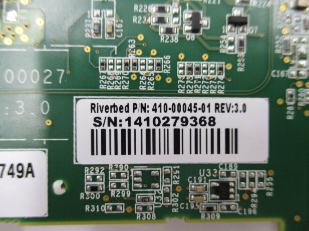 Плата Riverbed Four-Port SX Multimode Fiber Gigabit Ethernet Card P/N: 410-00045-01 — фото 3