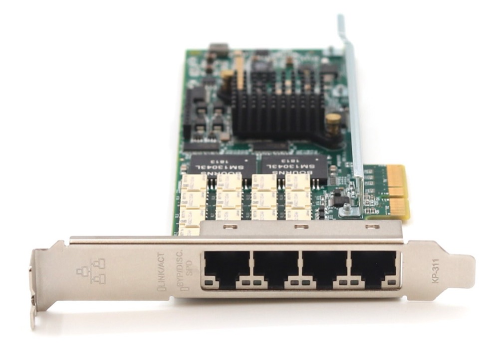 Сетевая карта Riverbed Quad-Port Gigabit Ethernet PCIe Network Card P/N: 410-00115-11 Tested — фото 3