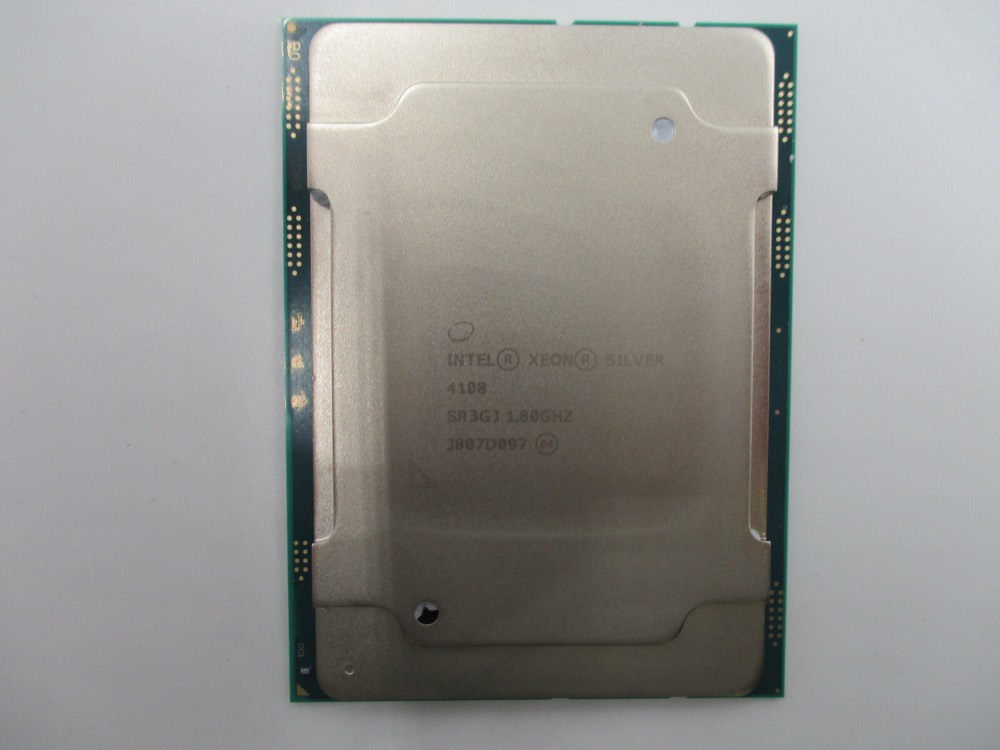 Процессор Intel Xeon Silver 4108 1,8 ГГц 8 ядер 11 МБ LGA3647 (SR3GJ) — фото 1