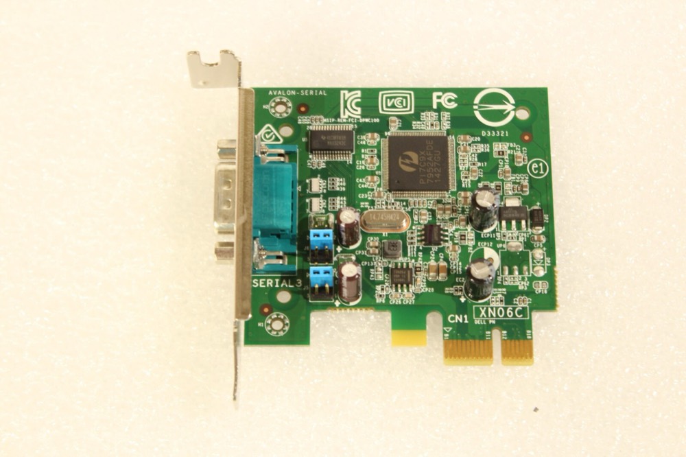 Адаптер 41D3K 041D3K Dell PCI-e Serial Adapter Card — фото 1