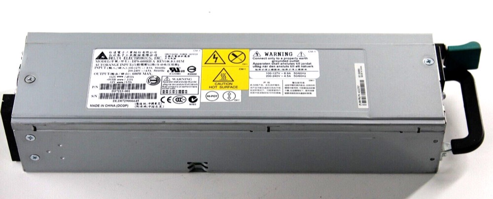 Блок питания 42C0767 IBM X3650T Delta DPS-600RB A 600W Power Supply — фото 1
