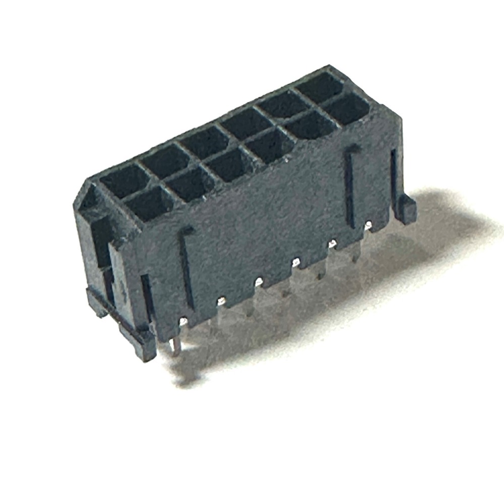 Компонент 43045-1227 MOLEX HDR 12 POS 3mm Solder ST Thru-Hole Micro-Fit 3.0 Tray — фото 1
