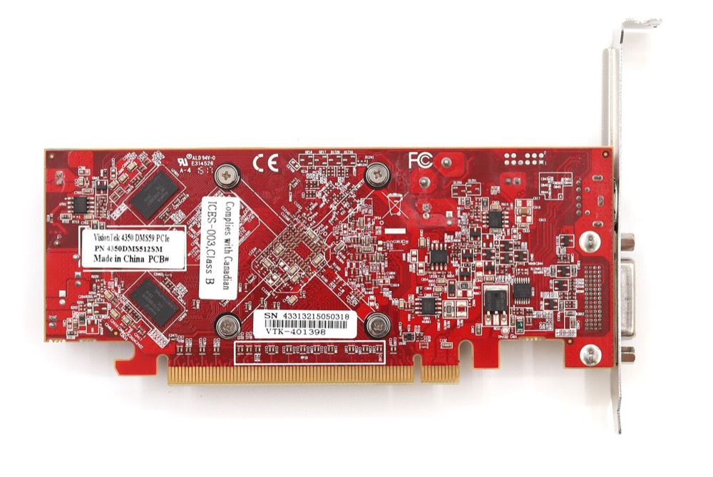 Графический ускоритель VisionTek ATI Radeon HD 4350 512MB DDR2 PCIe Graphics Card P/N: 4350DMS512SM — фото 3
