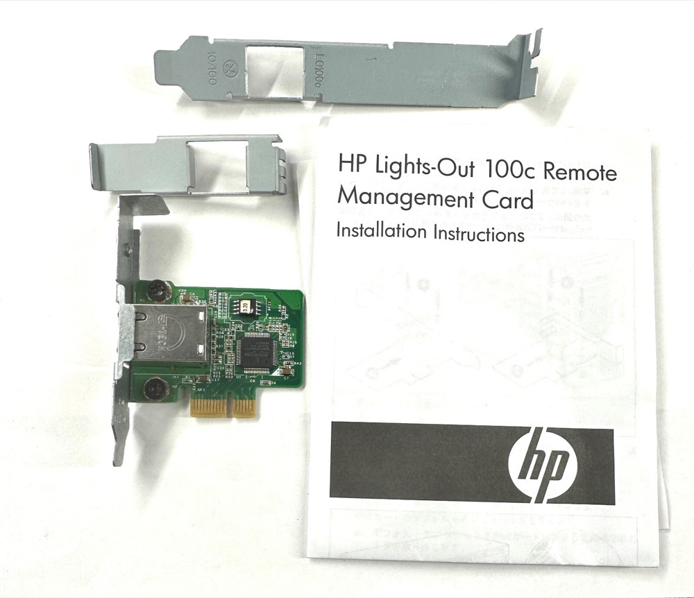Плата 457885-001 I HP ProLiant 100 G5 Lights-Out 100c Remote Man Card Kit 445515-001 — фото 1