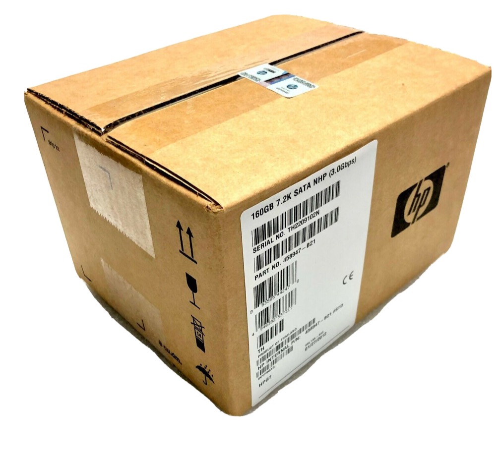Жёсткий диск HPE 458947-B21 160GB SATA 3G 7200K 3.5" LFF HDD NEW — фото 1