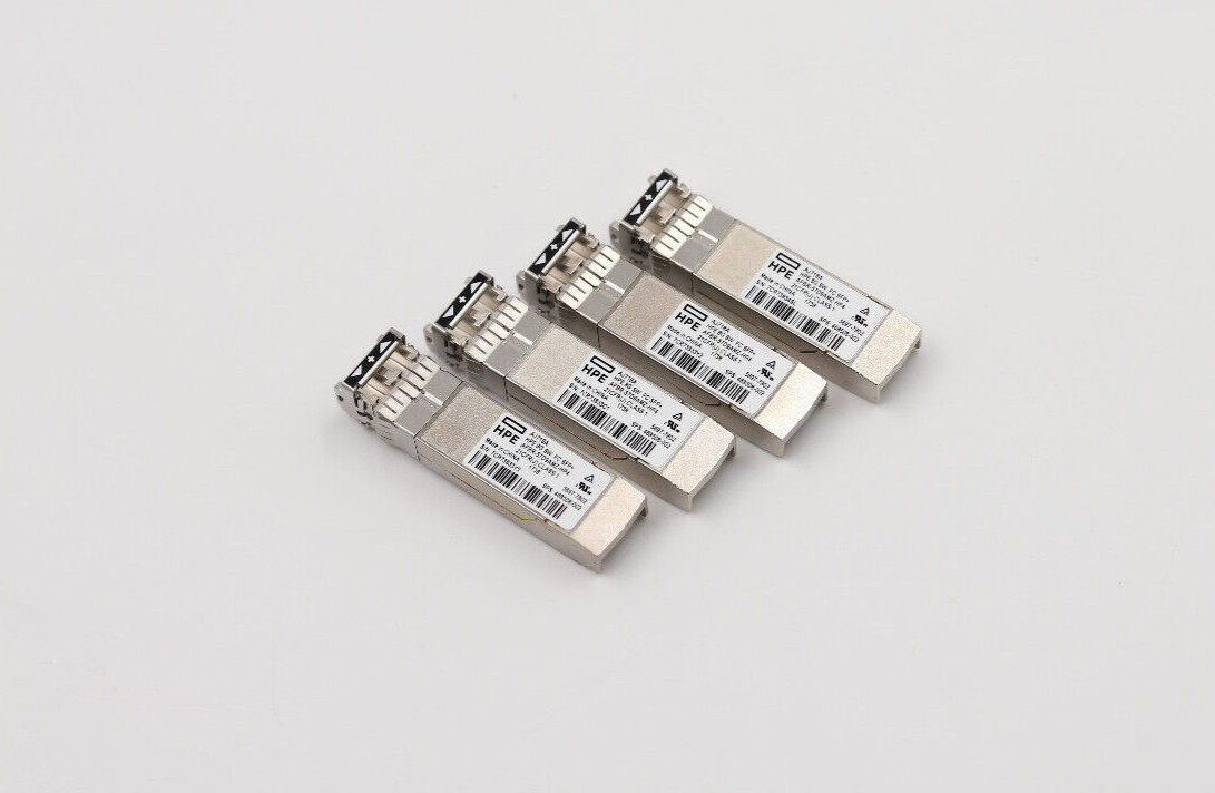 Трансивер Lot of 4 HP Short Wave 8GB FC SFP+ 850nm Transceiver P/N: 468508-002 Tested — фото 1