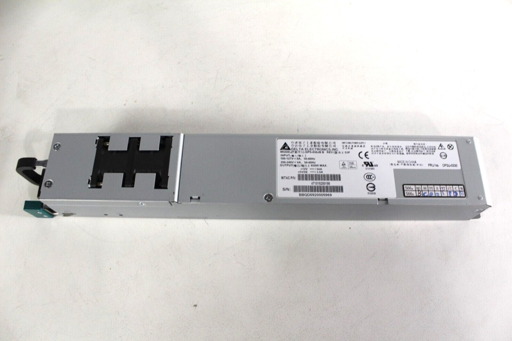 Блок питания 471015200198 Delta DPS-650JB B (REV:S3F) 650w Server Power Supply — фото 1