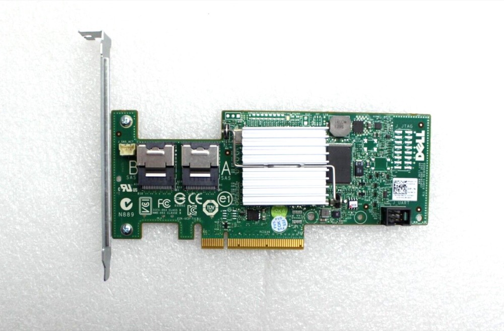 RAID/HBA-контроллер Dell 47MCV Perc H200 SAS/SATA Raid Controller — фото 1
