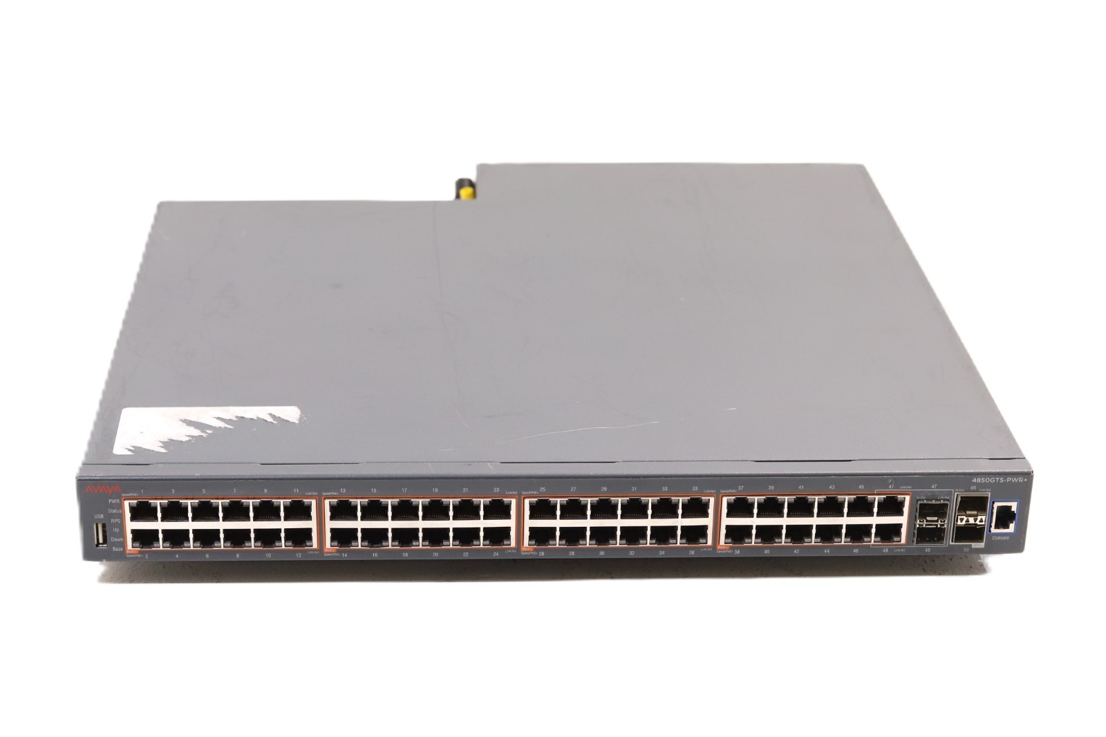 Коммутатор Avaya 4850GTS-PWR+ 48-Port Gigabit PoE 1U Managed Network Switch Tested Working — фото 2
