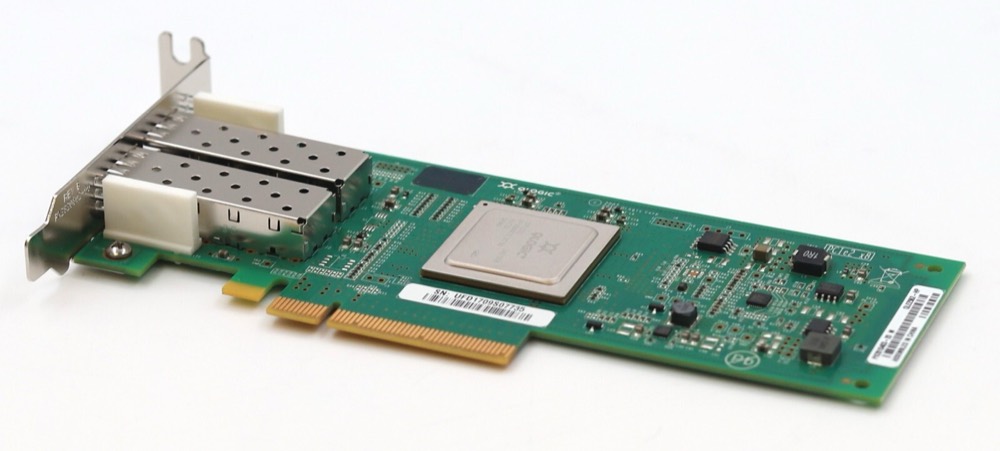 Адаптер HP 82Q Dual-Port 8GB PCIe Fibre Channel Host Bus Adapter P/N: 489191-001 Tested — фото 1