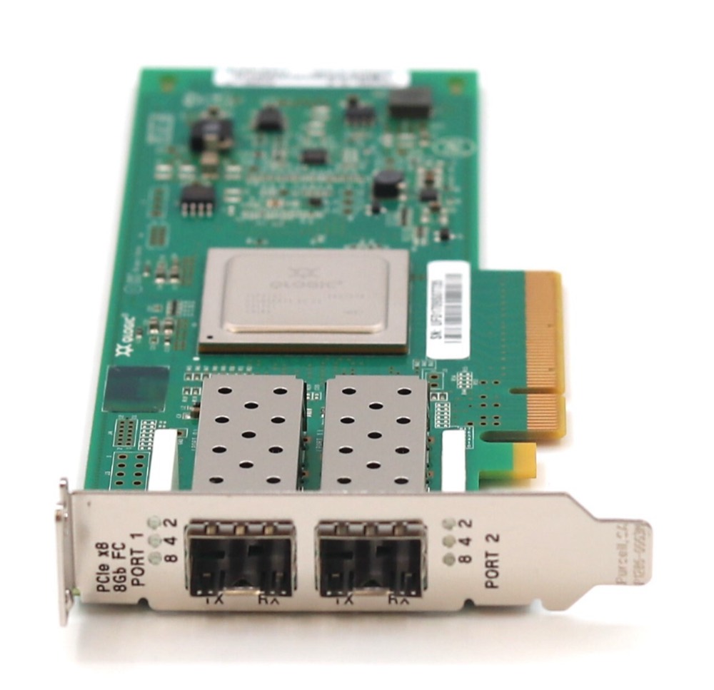 Адаптер HP 82Q Dual-Port 8GB PCIe Fibre Channel Host Bus Adapter P/N: 489191-001 Tested — фото 3