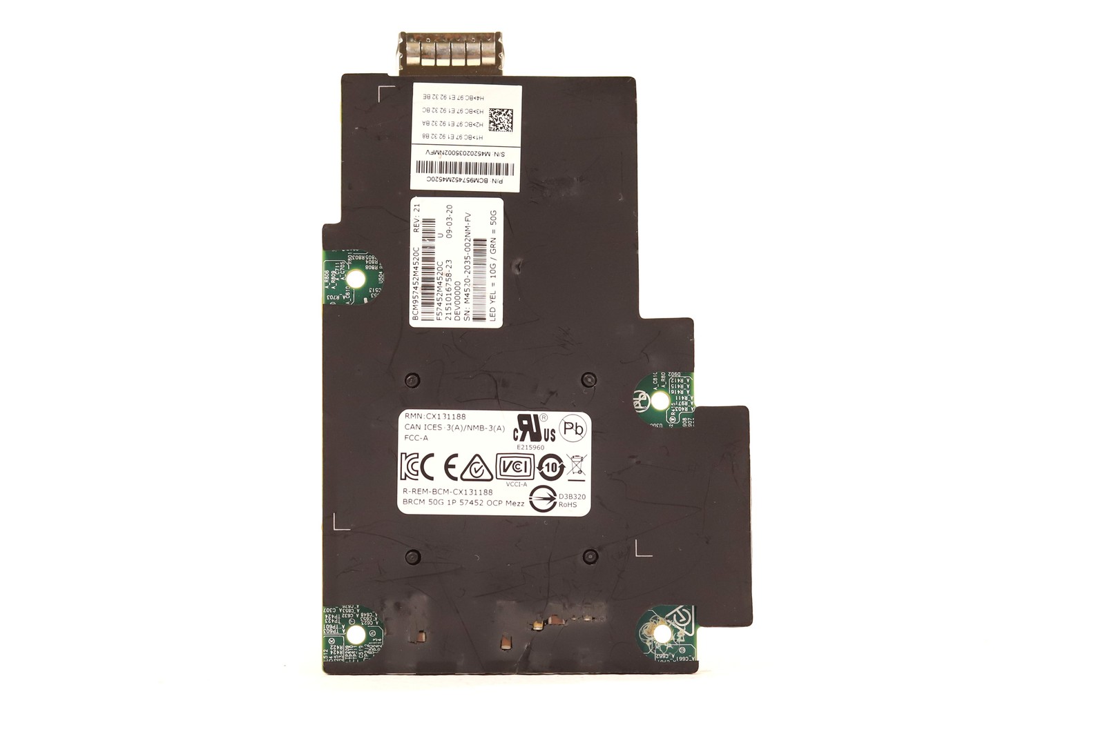 Плата Broadcom Single-Port 50GbE PCIe x8 OCP 2.0 Mezzanine Card P/N: BCM957452M4520C — фото 3