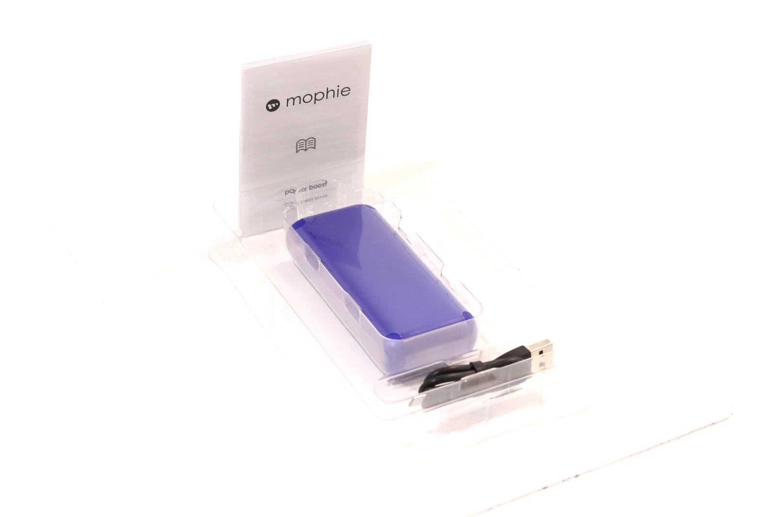 Компонент Mophie Power boost 5200 mAh Blue Power Bank P/N: PWR-BOOST-V3 (Open Box) — фото 3