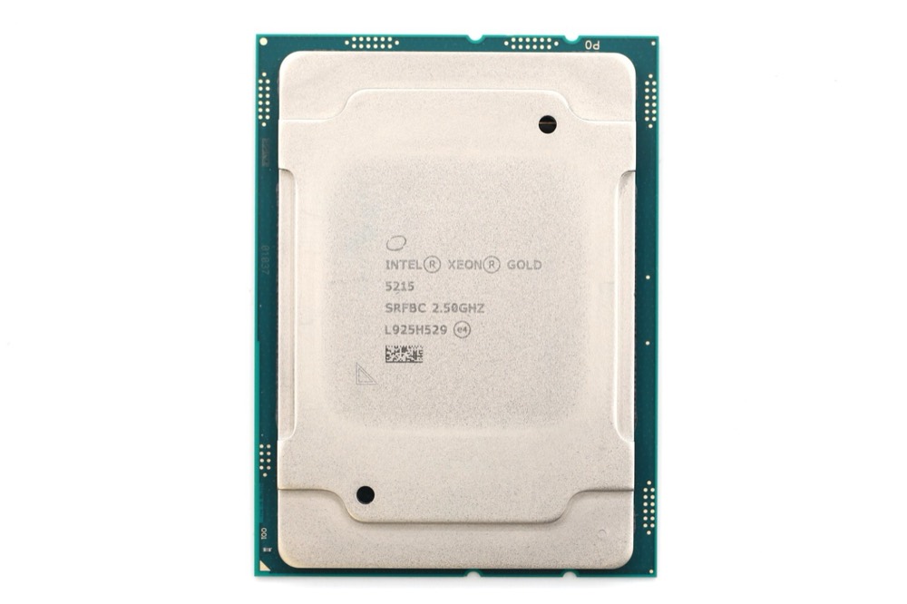 Процессор SRFBC Intel Xeon Gold 5215 2.5GHz 10-Core 13.75MB LGA 3647 Processor P/N: SRFBC Tested — фото 1