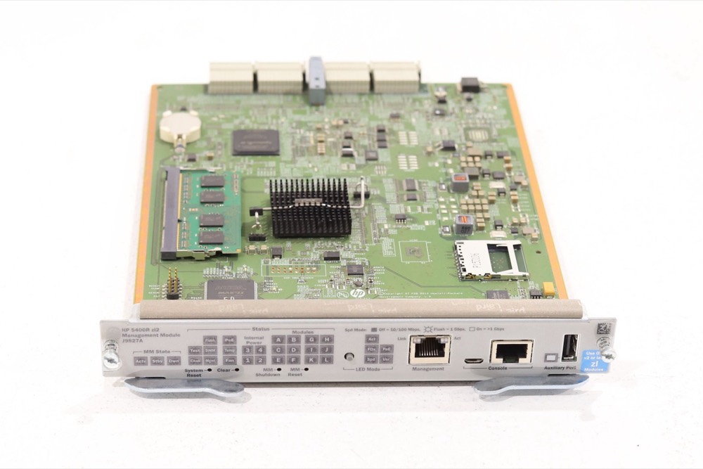 Модуль HP 5400R zl2 10/100 Mbps 4GB RAM Management Module P/N: J9827A Tested Working — фото 2