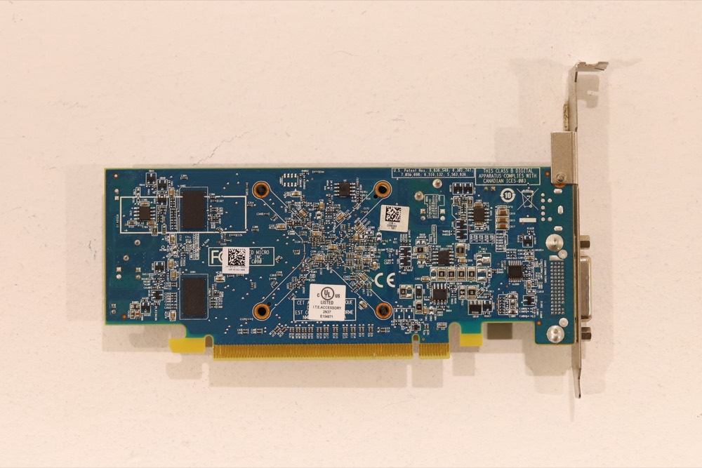Графический 0XF27T ускоритель Dell AMD Radeon HD 5450 1GB GDDR3 PCIe x16 Graphics Card Dell P/N: 0XF27T Tested — фото 3
