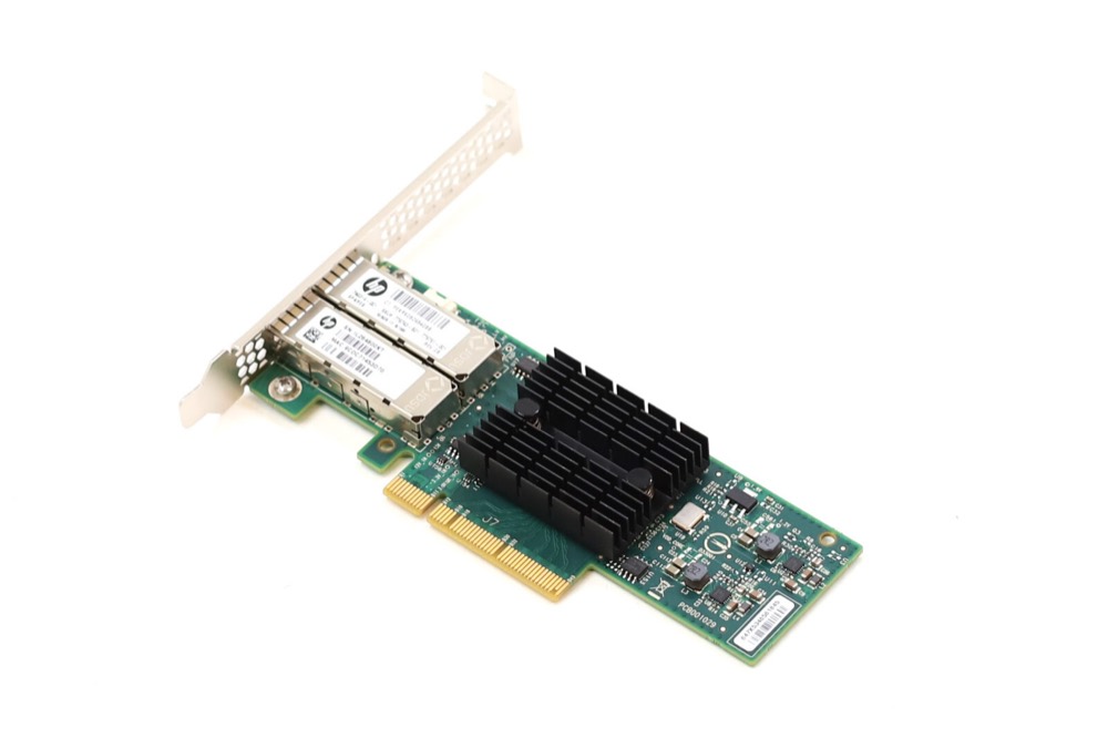 Трансивер HP 546SFP+ Dual-Port 10GbB SFP PCIe x8 High Profile Network Card P/N: 790314-001 — фото 1