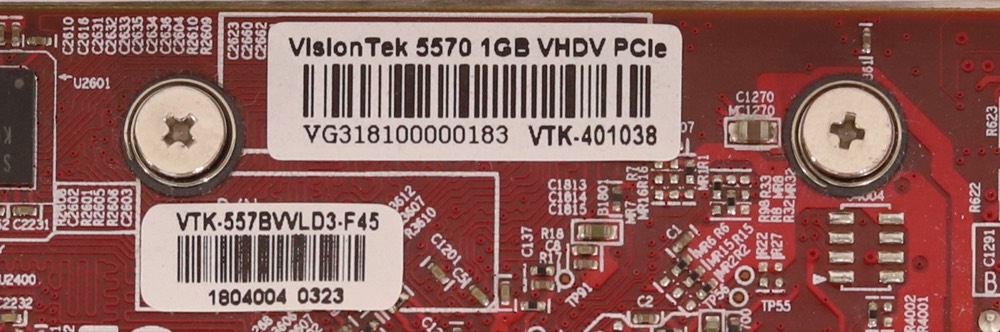 Графический ускоритель VisionTek AMD Radeon HD 5570 1GB GDDR3 PCIe x16 GPU P/N:VTK-557BVVLD3-F45 Tested — фото 3