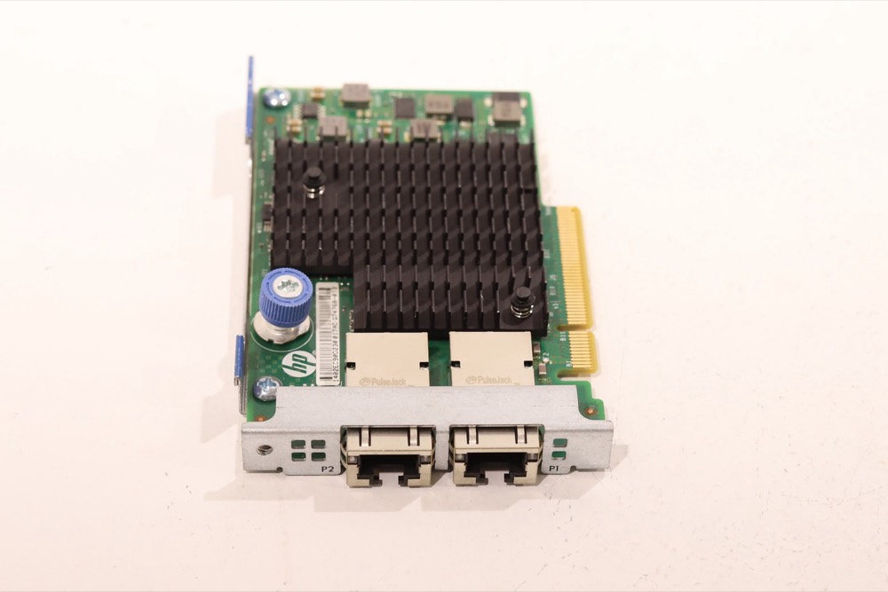 Сетевая карта HP 561FLR-T Dual-Port 10GbE PCIe x8 Ethernet Network Card P/N: 701525-001 Tested — фото 2