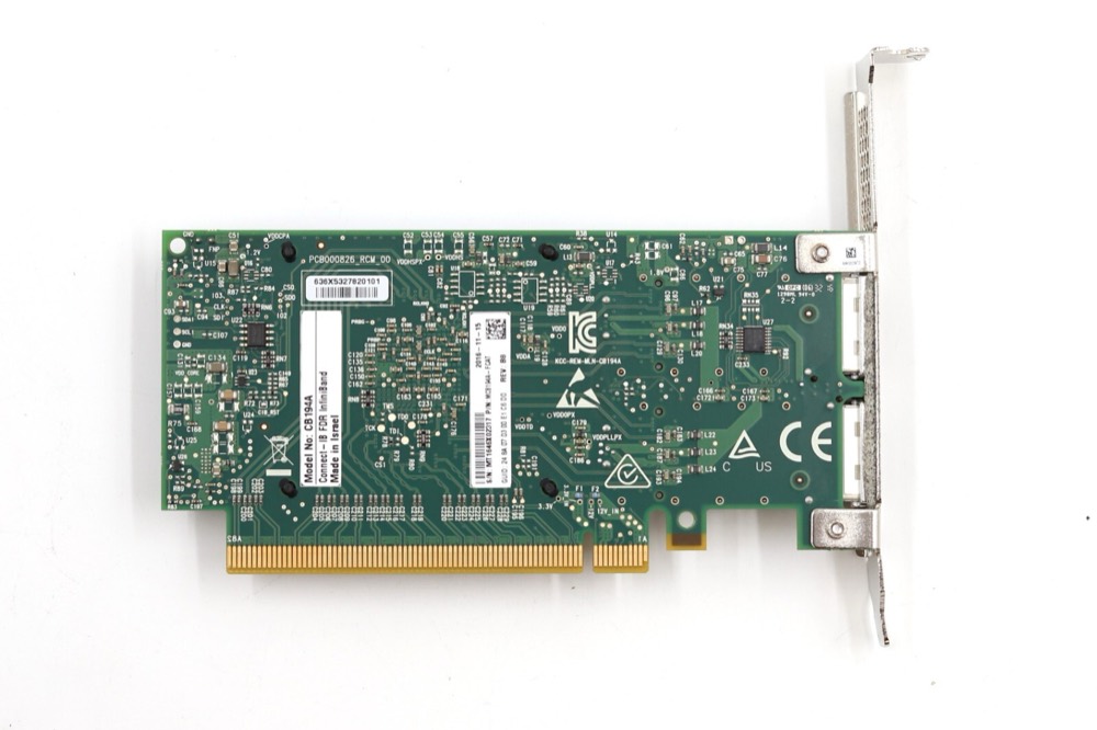 Трансивер Mellanox Dual-Port 56Gb/s QSFP PCIe Hot Bus Adapter P/N: MCB194A-FCAT Tested — фото 3