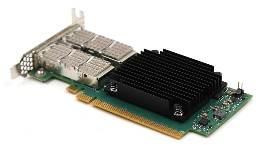 Трансивер IBM Dual-Port 56GbE QSFP PCIe Network Adapter FRU P/N: 98Y8995Y Tested Working — фото 1