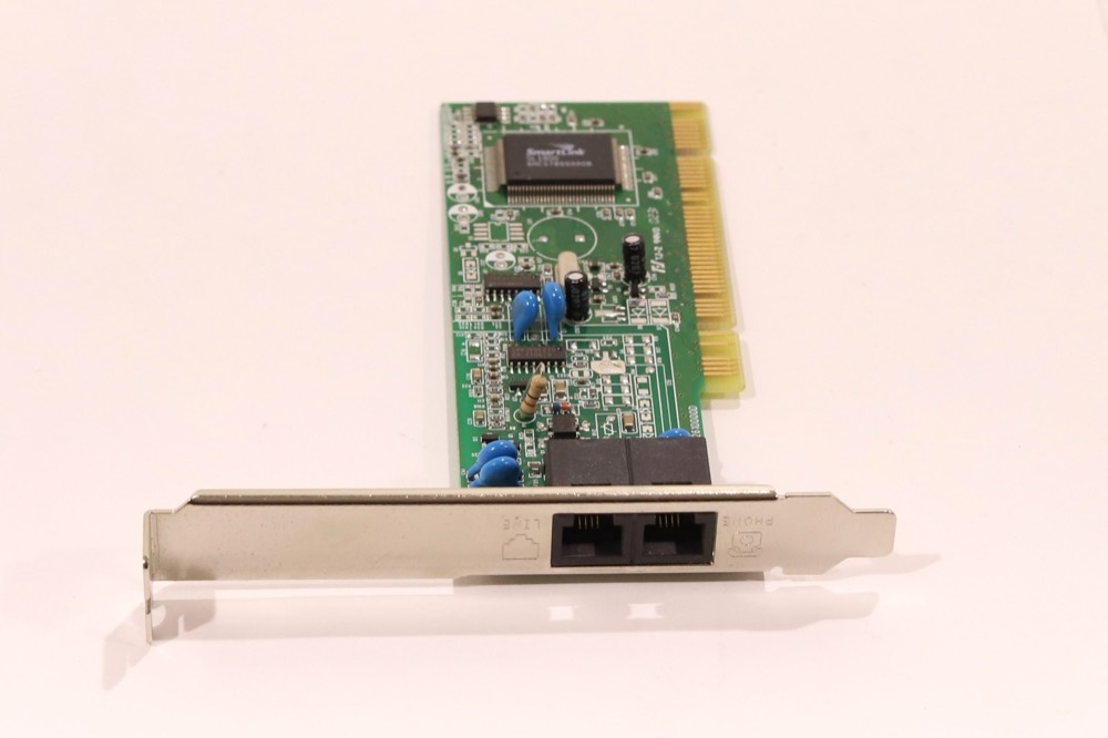 Плата SmartLink 2-P 56Kpbs PCI Internal Dial-uP Data/Fax Modem Card P/N: 56PSV-A-W — фото 2
