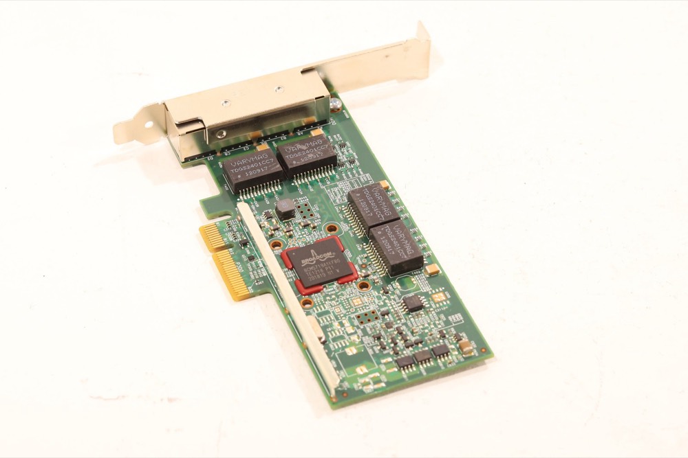 Сетевая 74Y4064 карта IBM Broadcom 5719 Quad-Port Gigabit PCIe x4 Network Card FRU P/N: 74Y4064 Tested — фото 1