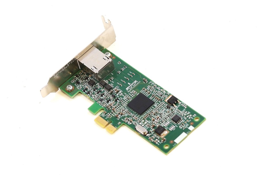 Сетевая карта Dell Broadcom 5722 Single-Port 1GbE Ethernet PCIe Network Card Dell P/N: 0D765K — фото 1