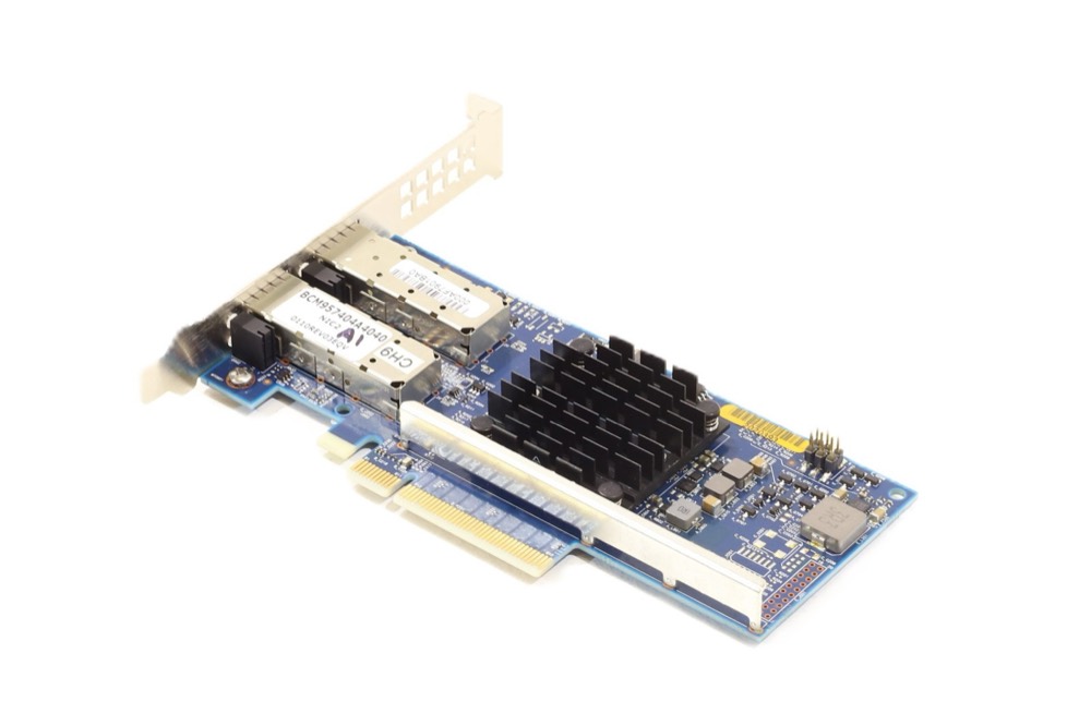 Трансивер Broadcom 57404 Dual-Port 25GbE SFP+ PCIe Network Adapter P/N: BCM957404A4040 — фото 1