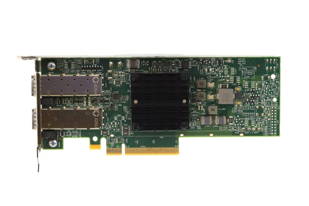 Трансивер Dell Broadcom 57412 Dual-Port 10GbE SFP+ PCIe x8 Network Card Dell P/N: 0YR0VV — фото 3