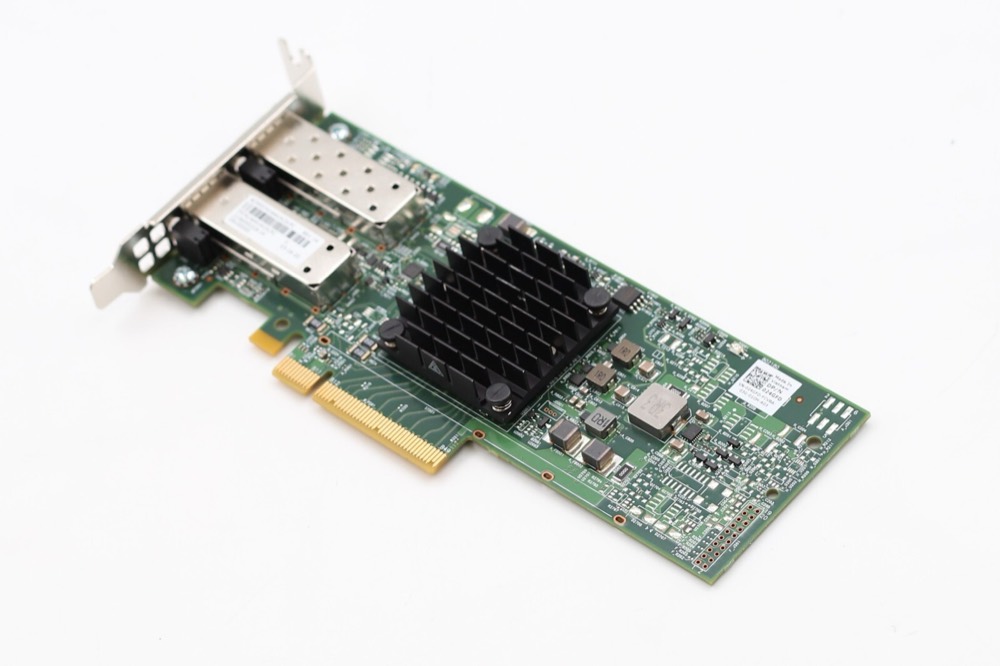 Трансивер Dell Broadcom 57414 25GbE Dual-Port SFP PCIe Network Card Dell P/N:024GFD Tested — фото 1