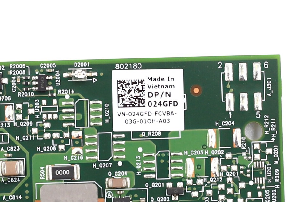 Трансивер Dell Broadcom 57414 25GbE Dual-Port SFP PCIe Network Card Dell P/N:024GFD Tested — фото 3