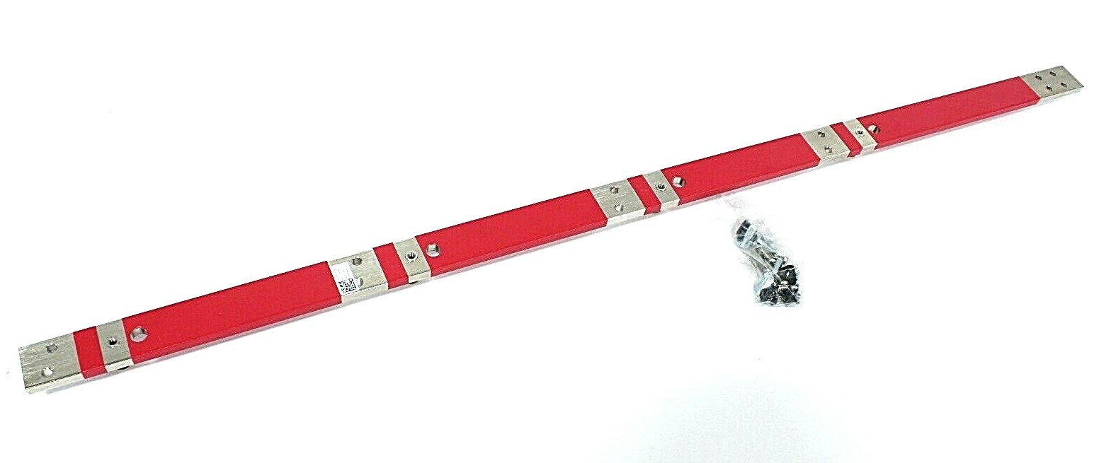 Компонент 5MKK1 New Nickel-plated Copper grounding bar with fasteners 37 1/4x 3/4x1/4 — фото 1