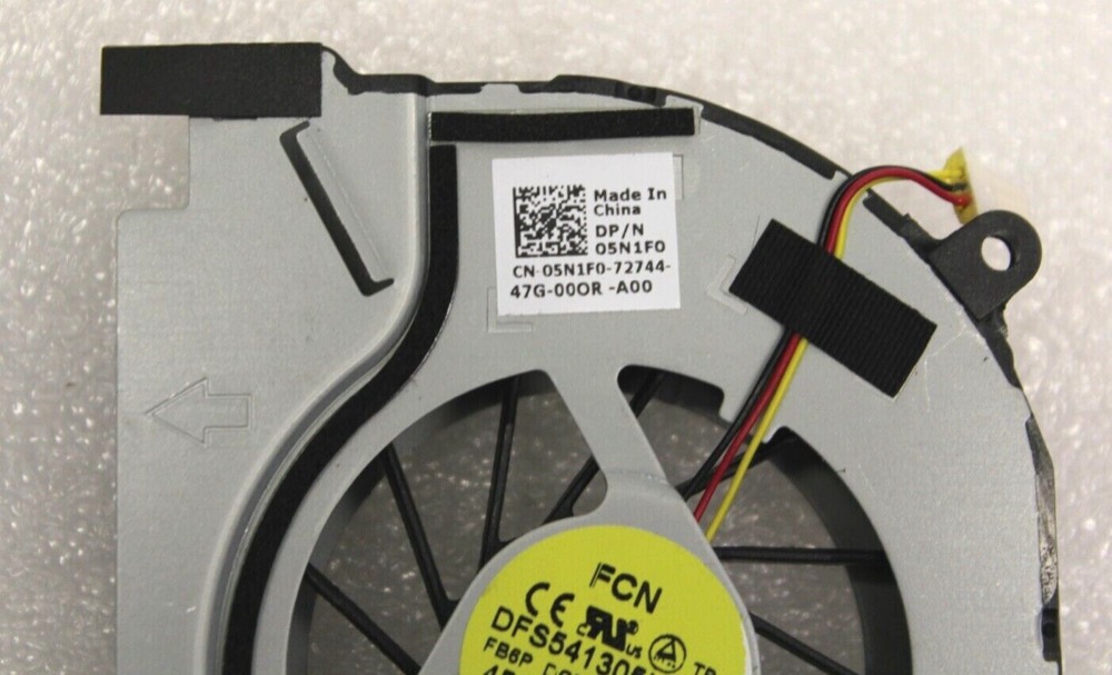 Вентилятор 5N1F0 05N1F0 Dell Vostro 3460 CPU Cooling Fan — фото 1