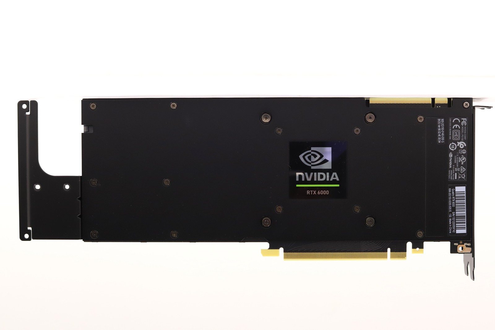 Графический 0263NN ускоритель Nvidia Quadro RTX 6000 24GB GDDR6 PCIe x16 Graphics Card Dell P/N: 0263NN — фото 3