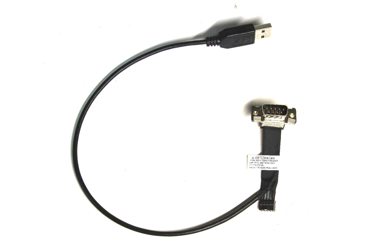 Кабель 6017B0735201 HP 847404-001 Pixar USB to Serial Cable NEW — фото 1