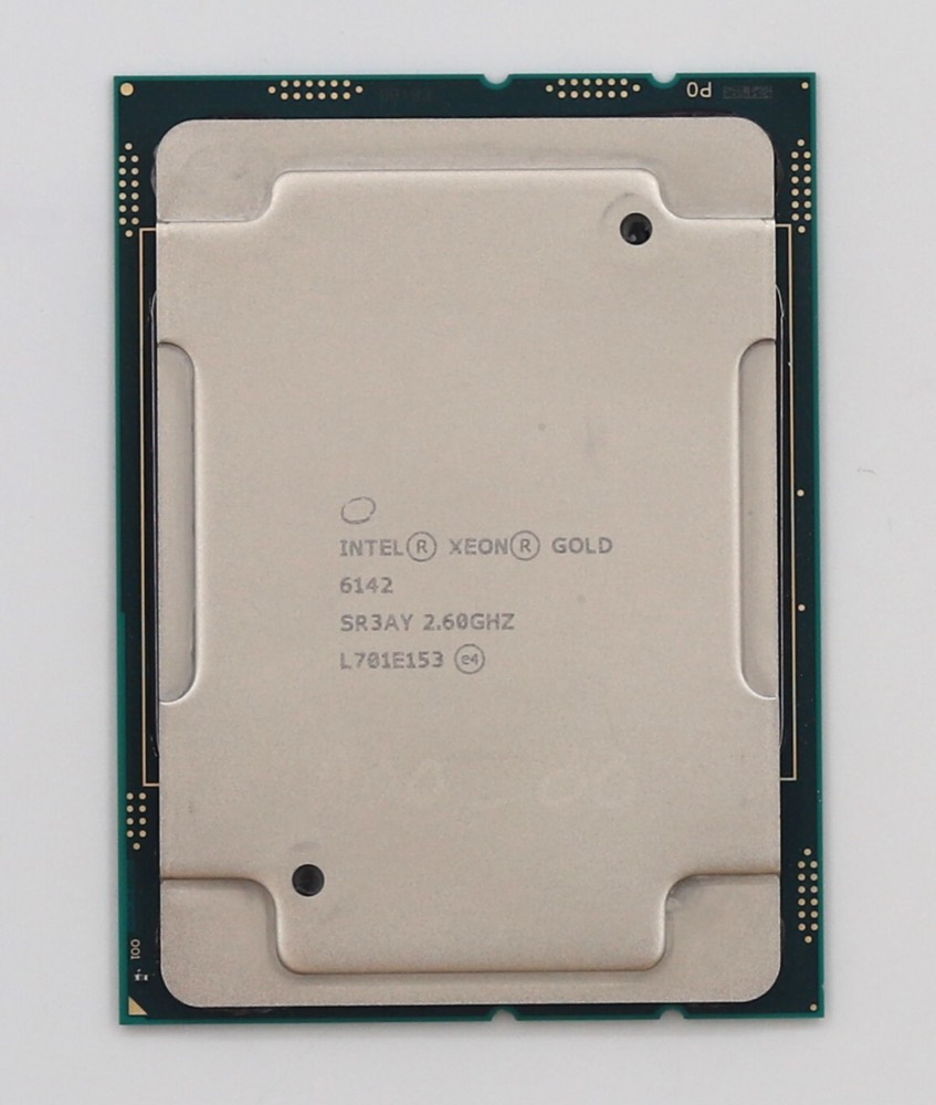 Процессор Intel Xeon Gold 6142 2.6Ghz 16-Core 22MB LGA3647 CPU P/N: SR3AY Tested Working — фото 1