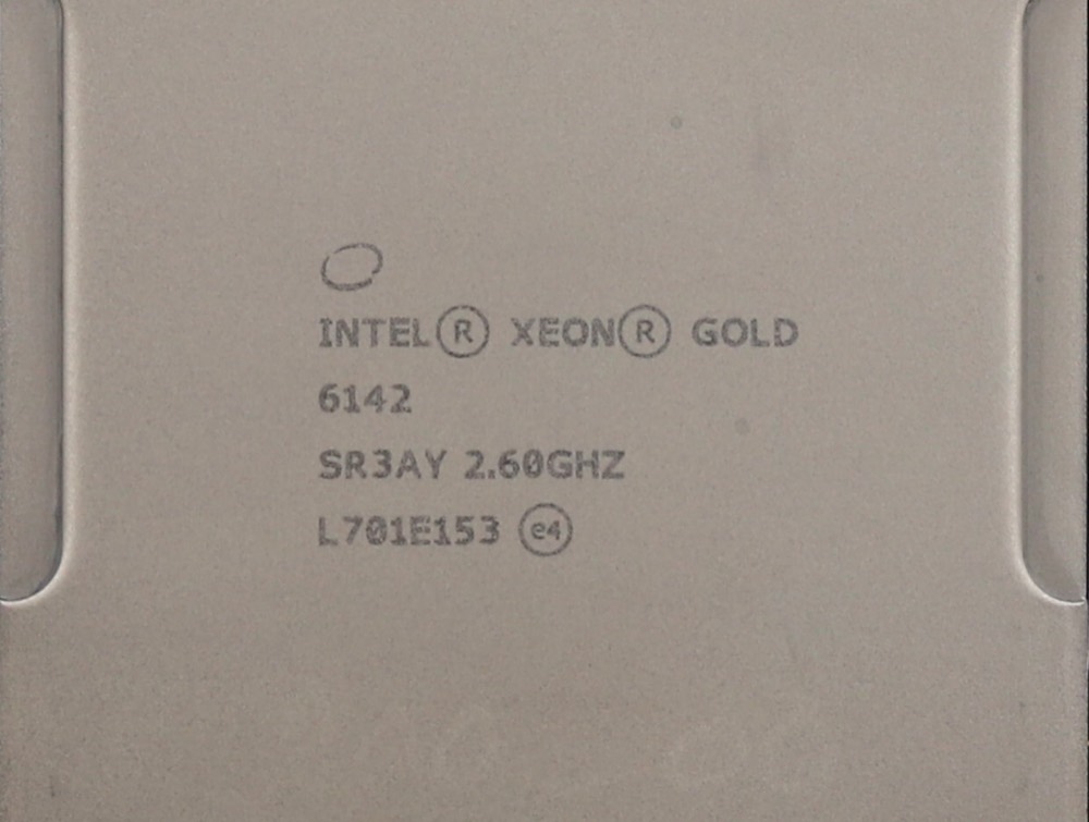 Процессор Intel Xeon Gold 6142 2.6Ghz 16-Core 22MB LGA3647 CPU P/N: SR3AY Tested Working — фото 3