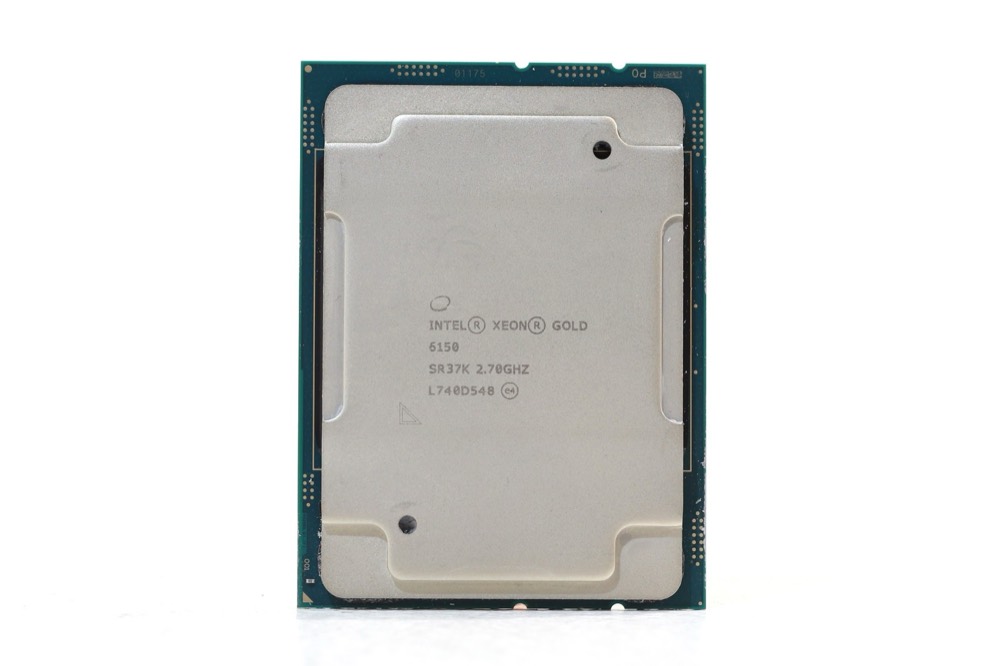 Процессор Intel Xeon Gold 6150 2.70GHZ 18-Core 18MB LGA 3647 CPU Processor P/N: SR37K — фото 1
