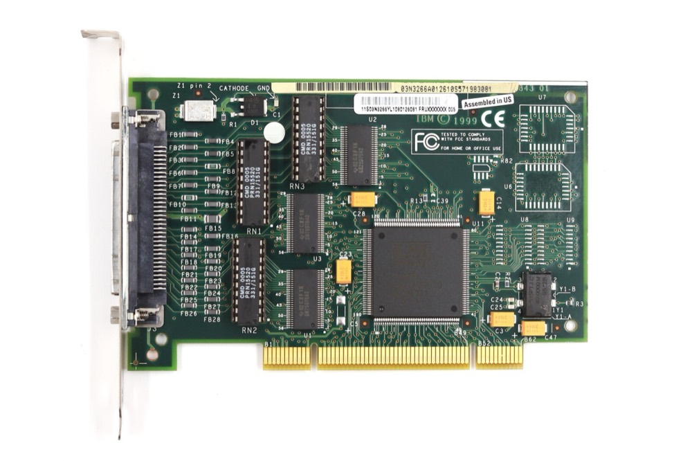 Адаптер LSI 4U PCI Differential Ultra SCSI Adapter P/N: 620-03N3843-01 Tested Working — фото 2