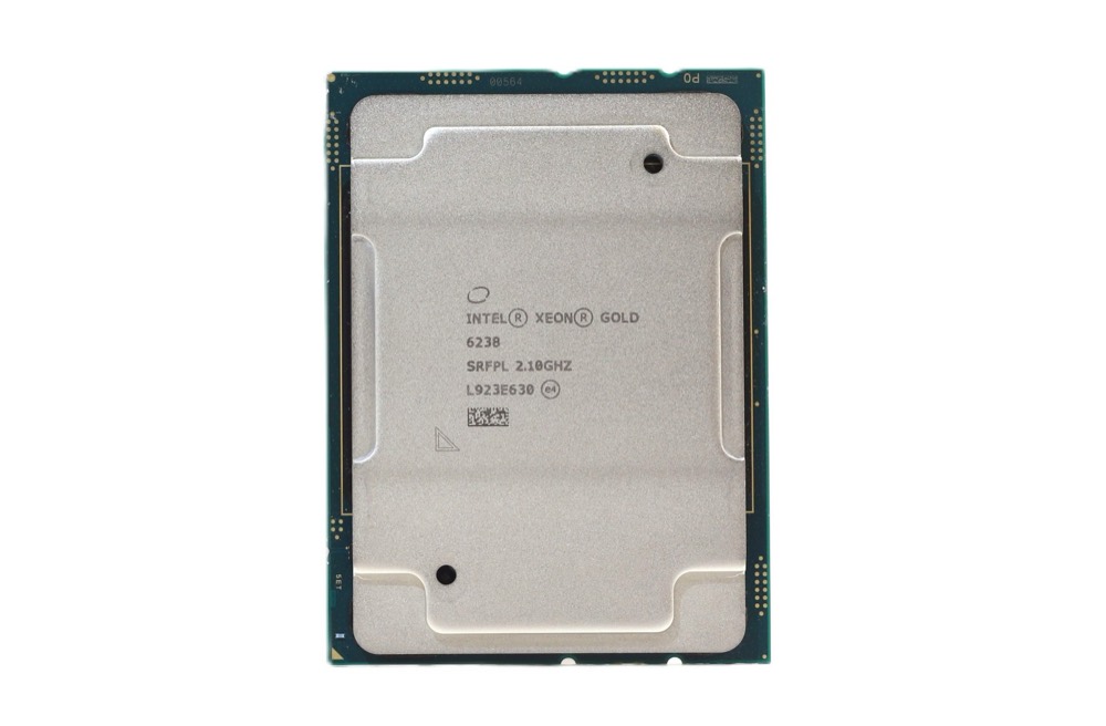 Процессор Intel Xeon Gold 6238 2.10GHz 22-Cores 44-Thread 30.25MB LGA 3647 CPU P/N: SRFPL — фото 1