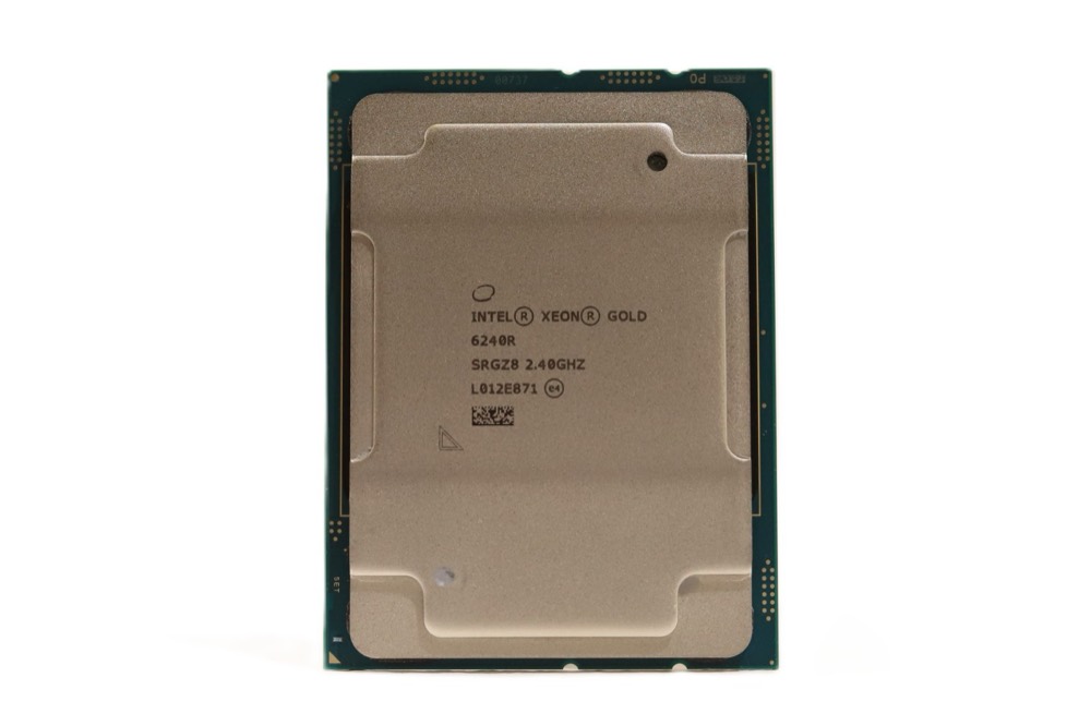 Процессор Intel Xeon Gold 6240R 2.40GHz 24-Core 48-Threads 35.75MB LGA 3647 CPU P/N: SRGZ8 — фото 1