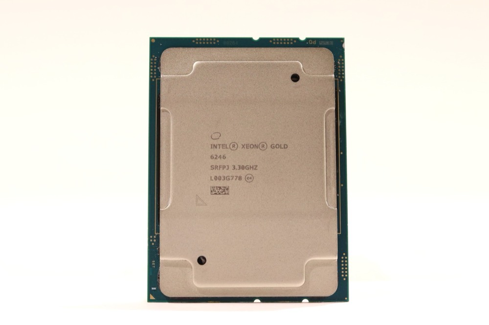 Процессор Intel Xeon Gold 6246 3.30GHz 12-Core 24.75MB LGA 3647 Processor P/N:SRFPJ Tested — фото 1