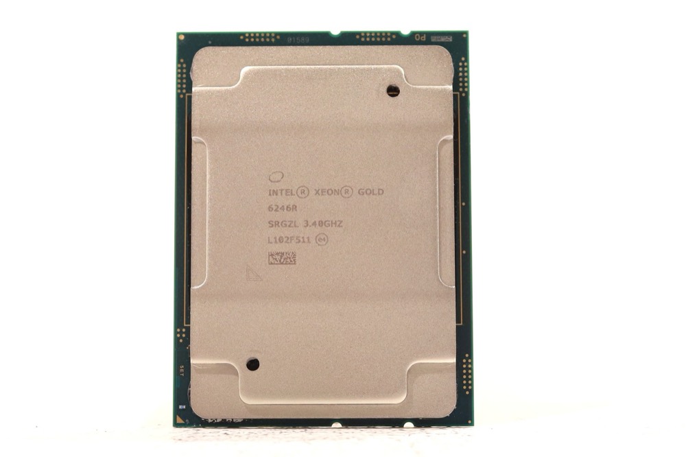 Процессор Intel Xeon Gold 6246R 3.4GHz 16-Core 35.75MB LGA3647 Processor P/N: SRGZL Tested — фото 1