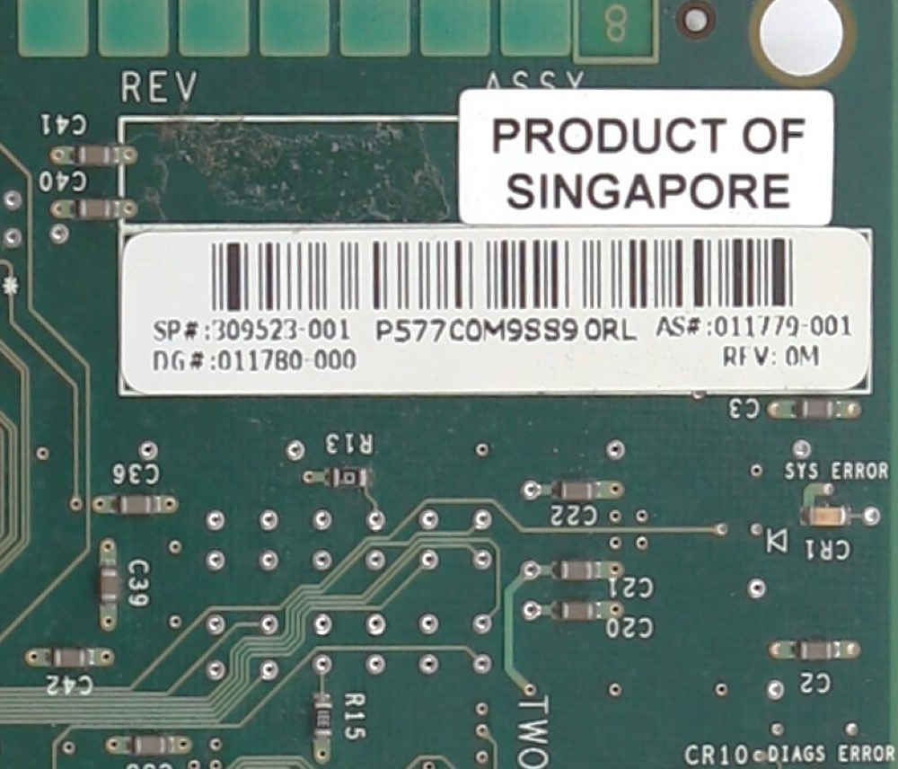 Плата HP Smart Array 6402 Dual-Port Ultr320 Channel SCSI Card P/N: 309523-001 Tested — фото 3