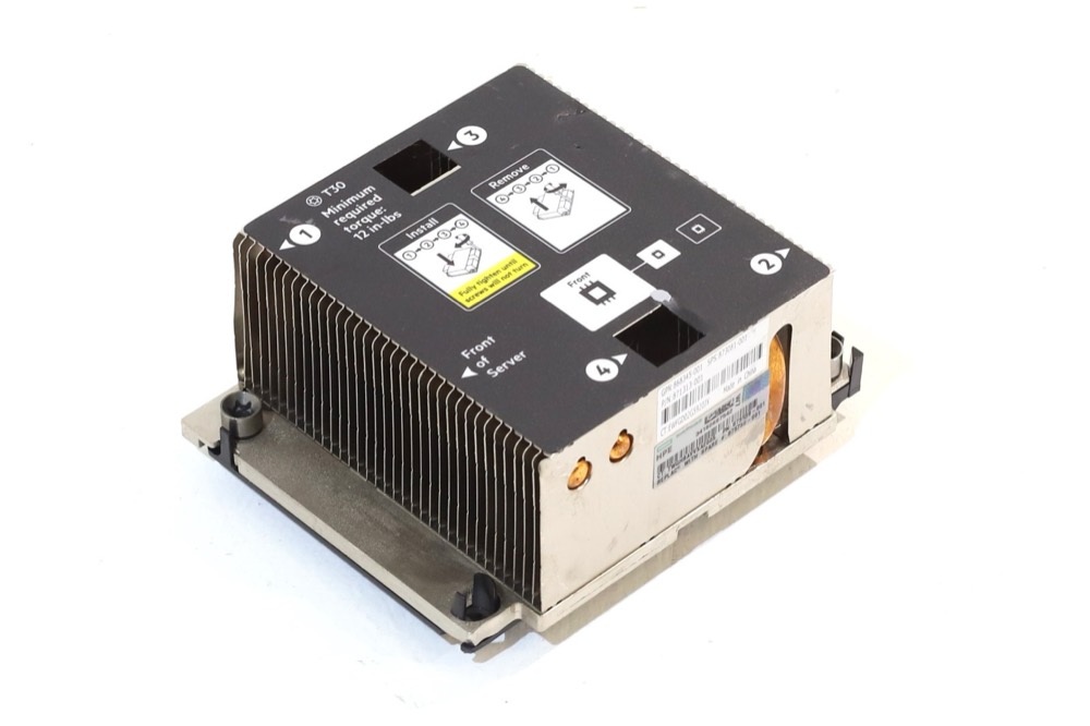Радиатор HPE Synergy 660/480 Gen10 Computer Module Front Heatsink P/N: 871313-001 Tested — фото 1
